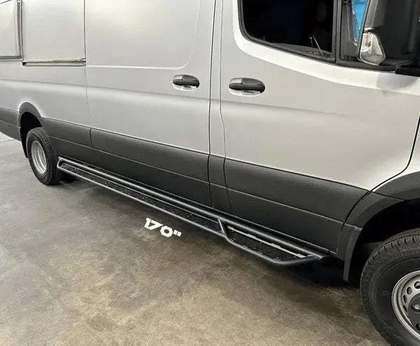 Owl Explorer Side Steps for Mercedes Sprinter Vans (2007+) - Owl Outdoor