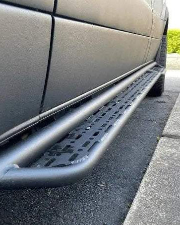 Sprinter Side Steps | Explorer: TIG-welded Aluminum | Proudly Owl