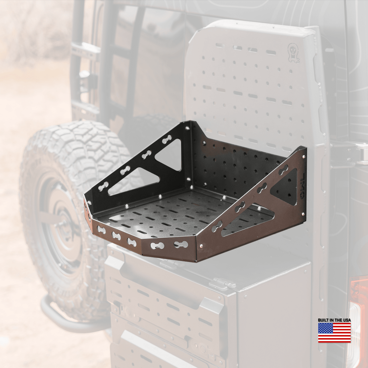 Owl Gear Basket Attachment for Sprinter Rear Door Carrier (B2 Pro) - Owl Outdoor
