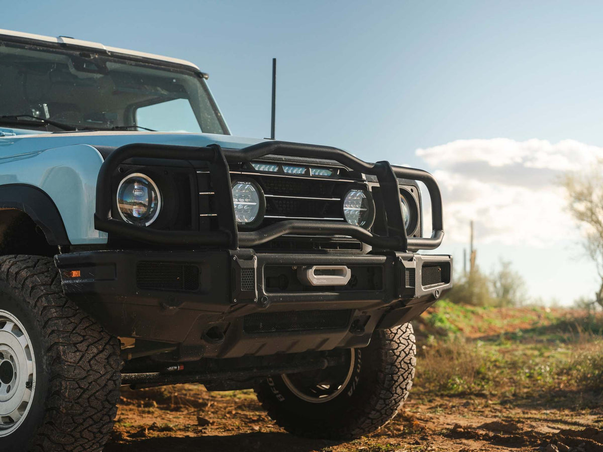 Tf Rodeo Roo Bar Grenadier Bullbar: Roo Bar | Front-End Protection for INEOS | Owl – Owl ...