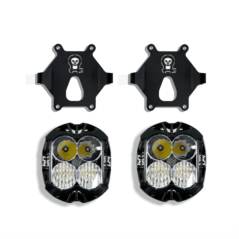 Owl Grenadier Grille Light Mounts : Baja Designs LP4 - Owl Outdoor
