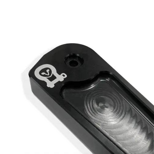 Grenadier Hood Release Handle black durable automotive accessory with embossed logo