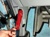 Hood Release Handle for INEOS Grenadier in red, designed for durability and utility.