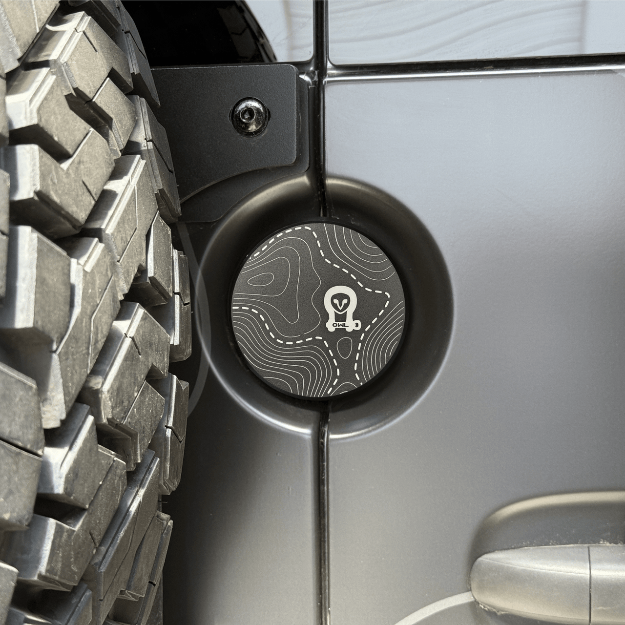 Owl Machined Sprinter Rear Door Emblem - Owl Outdoor