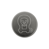 Owl Machined Sprinter Rear Door Emblem - Owl Outdoor