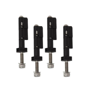 Maxtrax MKII Mounting Pins for secure traction board attachment on racks.