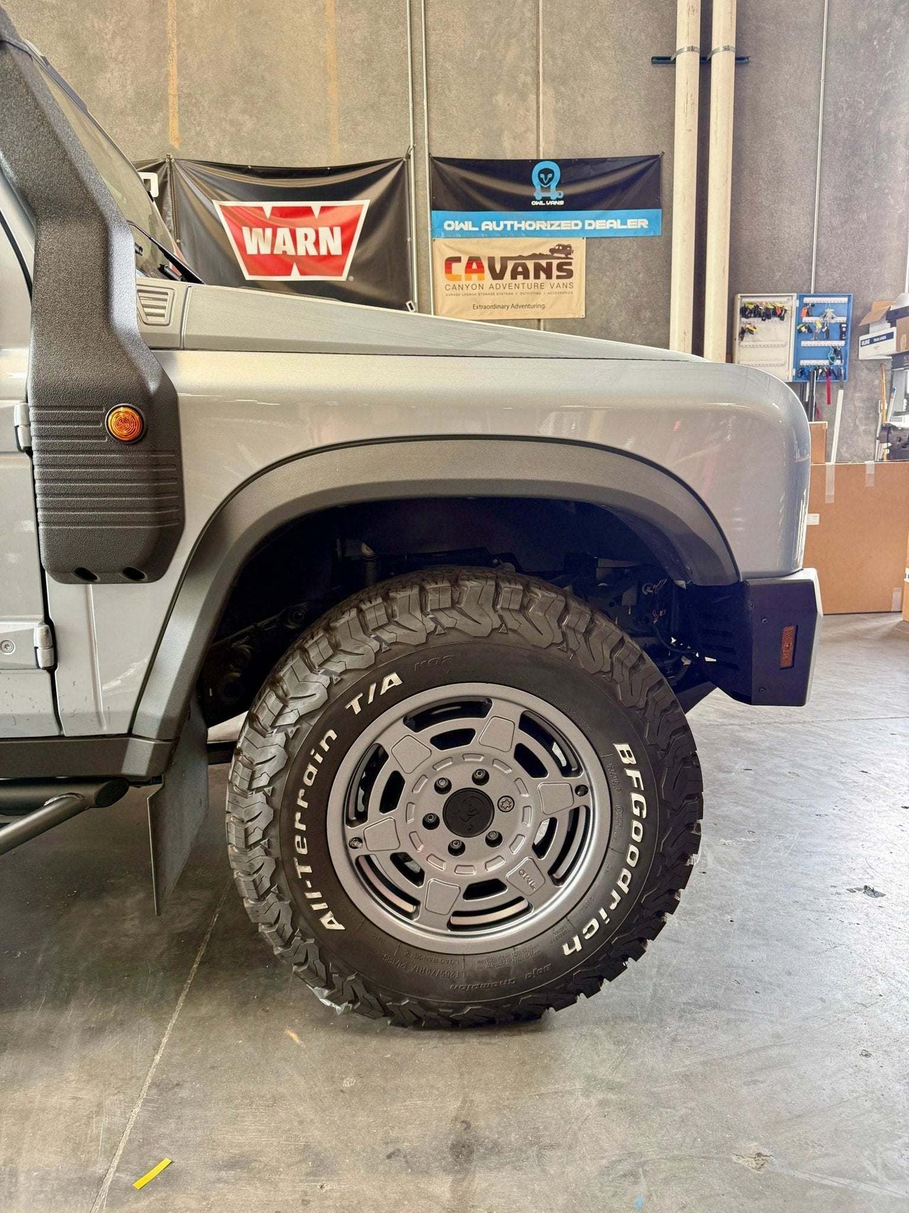 Mojo Wheels for INEOS Grenadier, durable adventure upgrade.