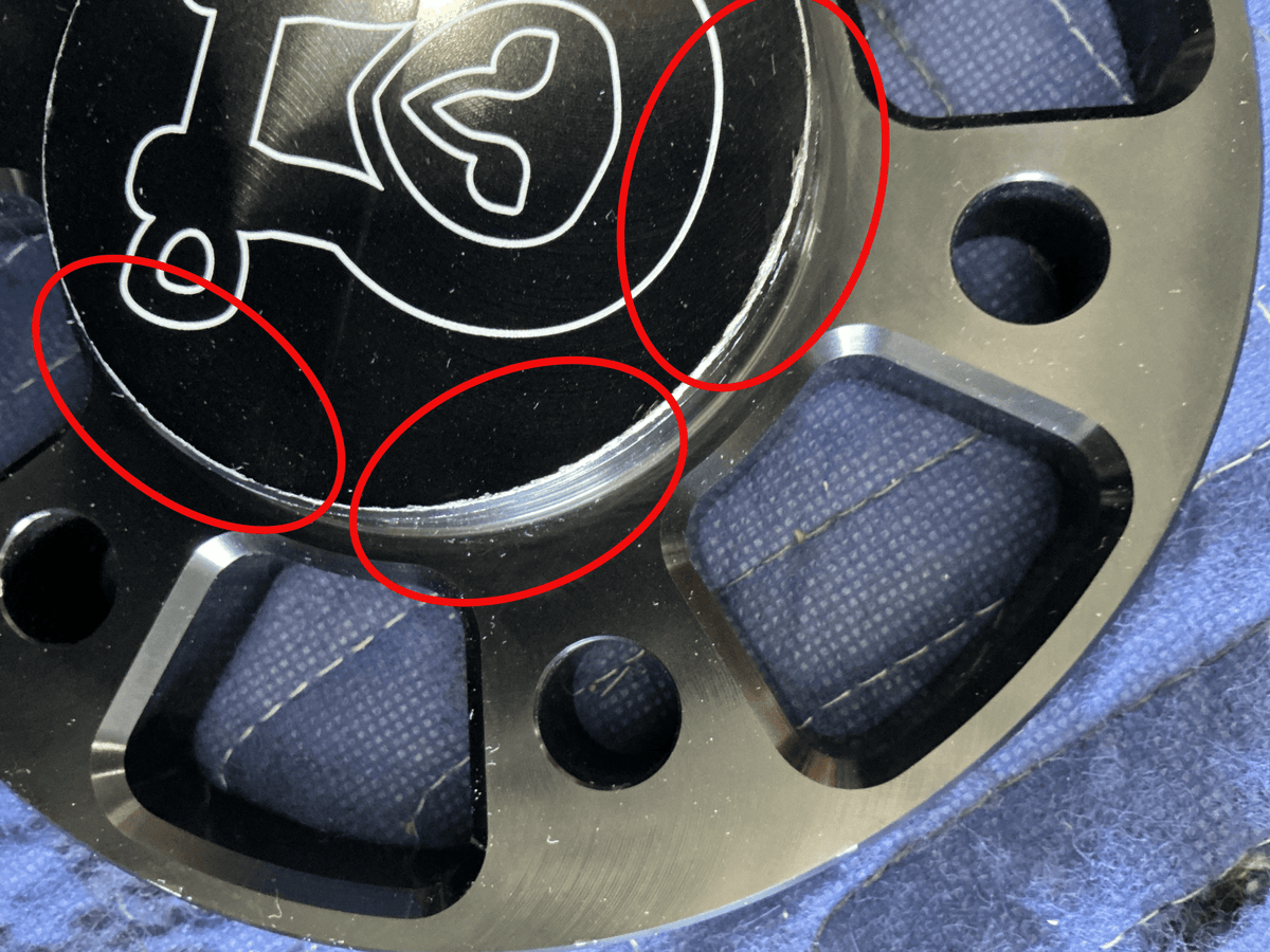 Owl Open Box 2: 20mm Wheel Spacer Hub-Centric (4) - Owl Outdoor