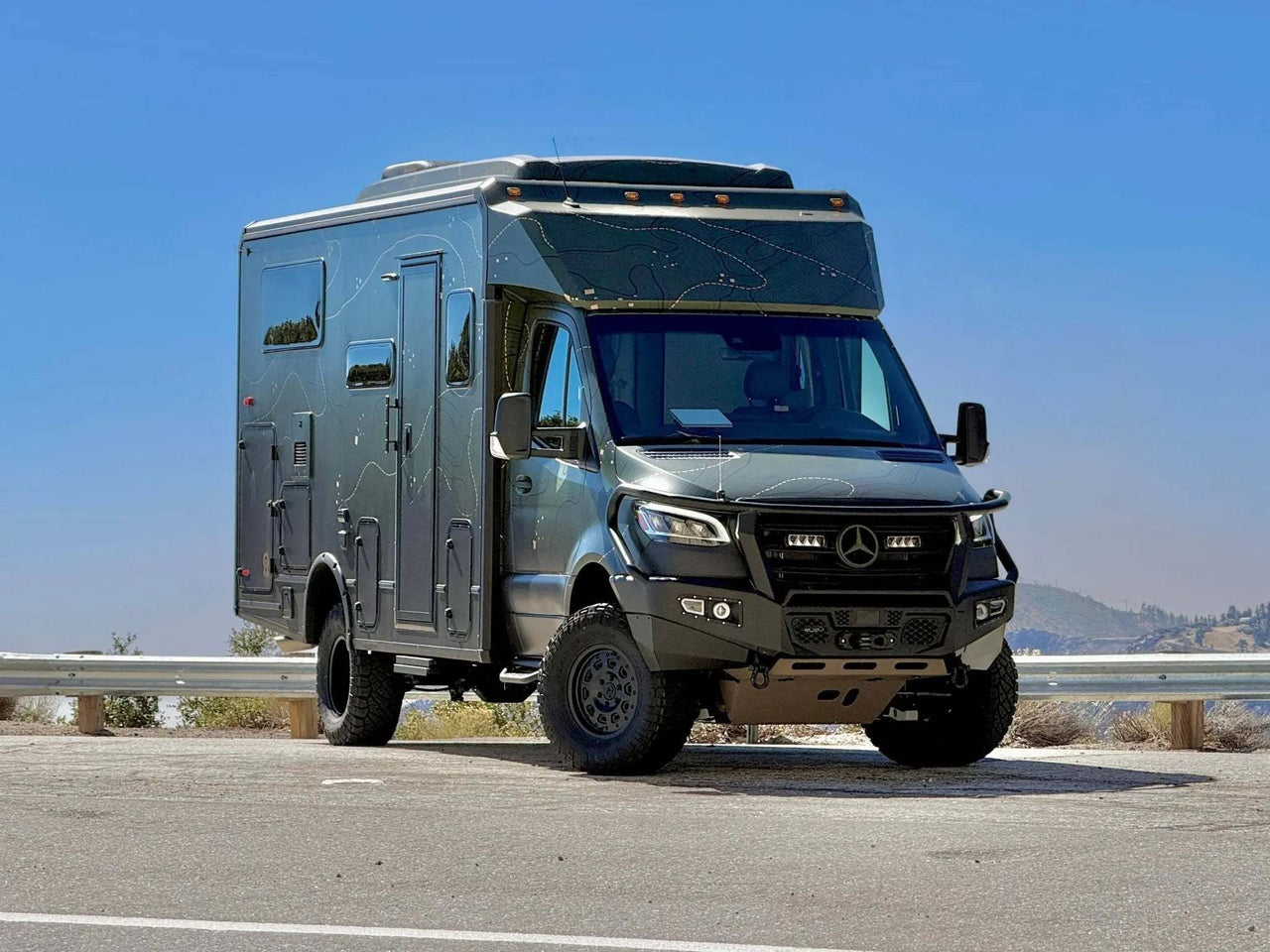 Owl Ridgeline MAX: Full Coverage Bumper for Mercedes Sprinter Vans (2019+) - Owl Outdoor