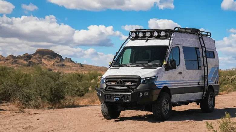 Owl Ridgeline PreRunner Full Bumper + Skid Plates for Sprinter - Owl Outdoors