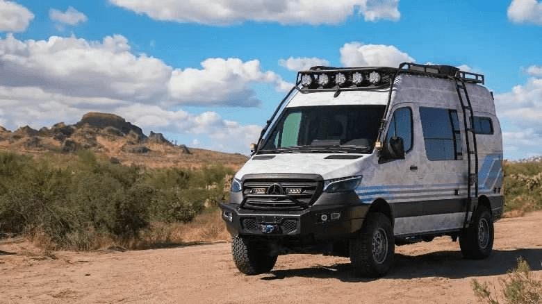 Owl Ridgeline PreRunner: Full Coverage Bumper for Mercedes Sprinter Vans (2019+) - Owl Outdoor