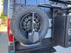 Owl Shovel & Rotopax Mount for Rear Door Tire Carrier (Expedition Handle 2.0) - Owl Outdoor