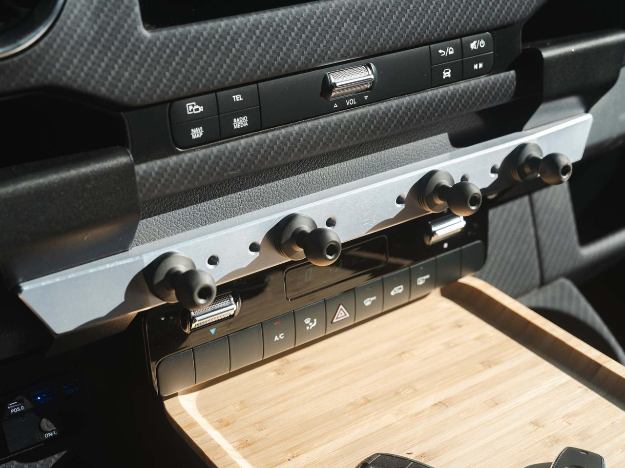 Owl Sprinter Dash Accessory Rail [Phone Mount] - Owl Outdoor