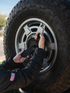 Owl Sprinter Rear Door Ladder + Tire Carrier (2019+) - Owl Outdoor