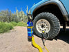 Talon Wheels on INEOS Grenadier in off-road setting with rugged terrain.