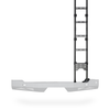 Sprinter Ekko Rear Ladder aluminum TIG-welded modular step plates for Winnebago Ekko rear access