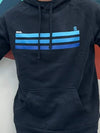 Owl Three - Stripe Sweatshirt Hoodie - Owl Outdoors