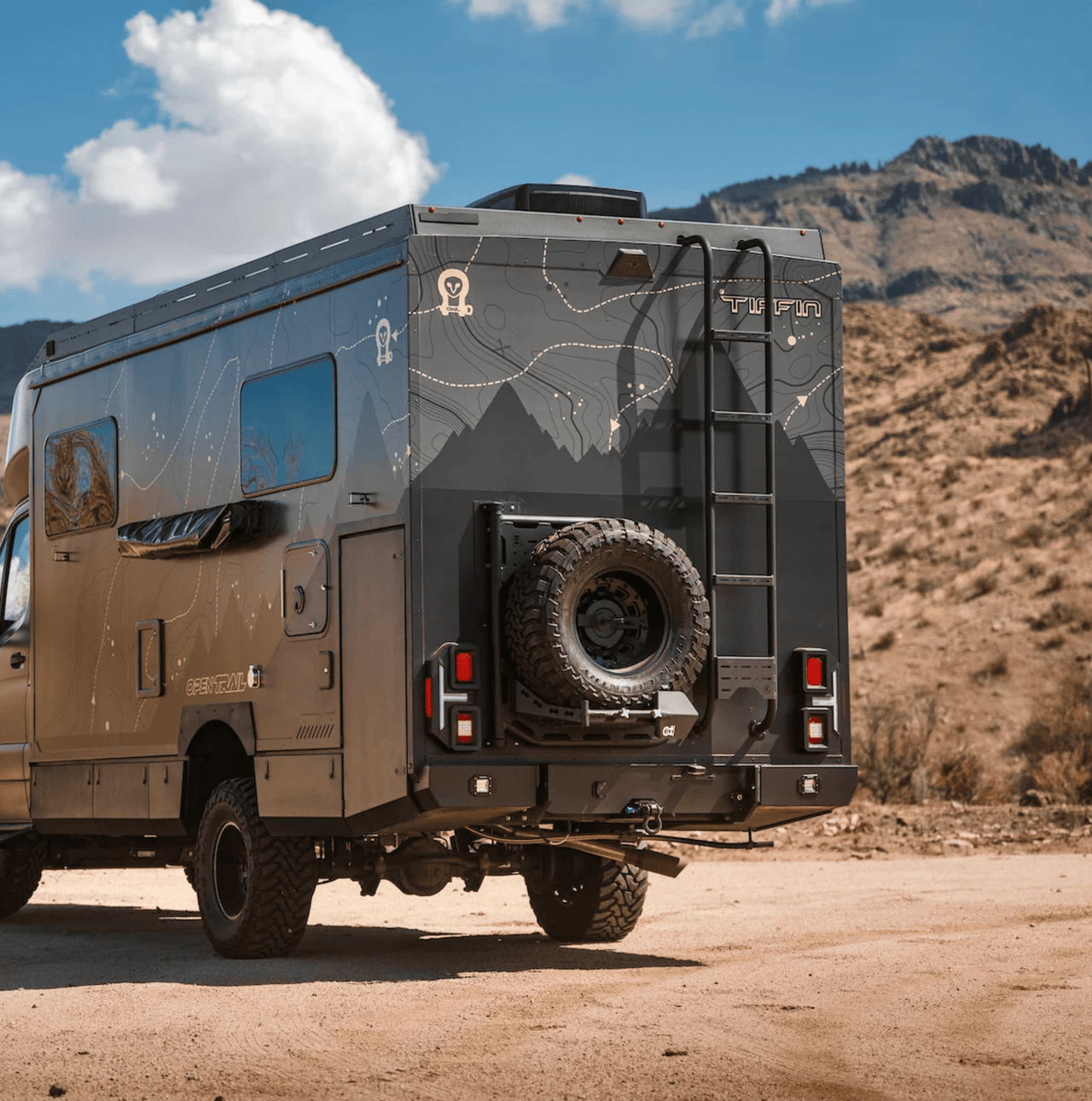 Owl Tiffin Open Trail OTX Rear Carrier System - Owl Outdoor