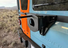 Tire Relocation Bracket for INEOS Grenadier mounted, showcasing durability and seamless integration.