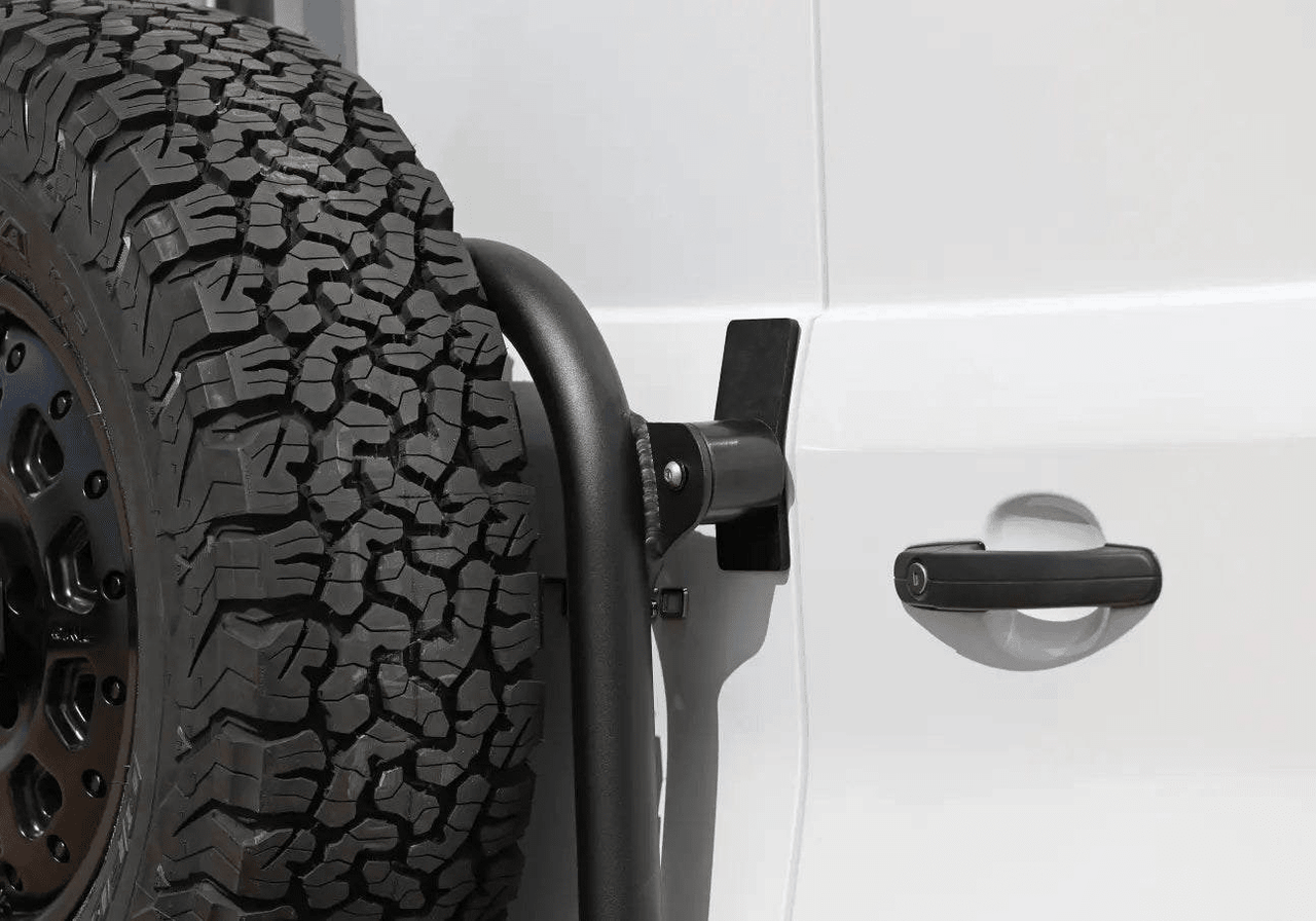 Owl Transit Ladder + Tire Carrier: Explorer - Owl Outdoor