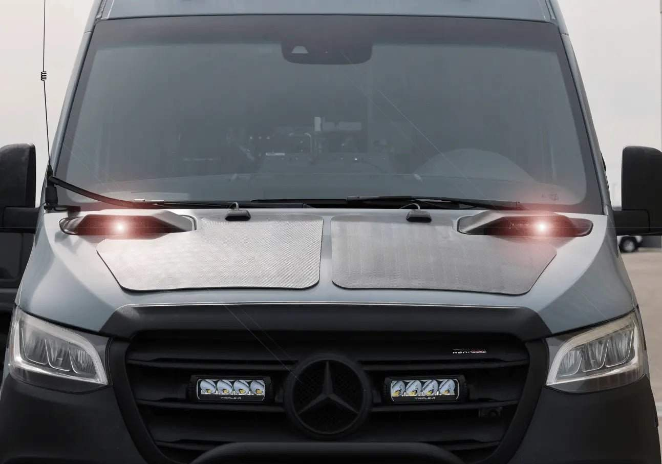 Sprinter Lights : Vent Pod (2019+) LED Exterior - Owl Outdoors Sprinter Lights : Vent Pod (2019+) LED Exterior - Owl Outdoors