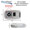 RecPro RV Air Conditioner : 9.5k Quiet Low Profile - Owl Outdoor