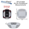 RecPro RV Air Conditioner : 9.5k Quiet Low Profile - Owl Outdoor
