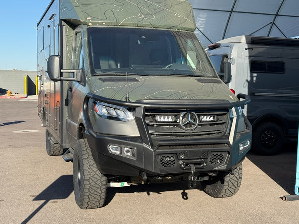 Ridgeline MAX Sprinter Full Coverage Bumper + Skid Plates - Owl Vans