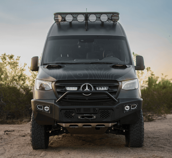 Ridgeline Sprinter Full Coverage Bumper + Skid Plates - Owl Vans