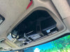 Multi Axis Sun Visor installed in Sprinter vehicle interior.