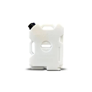Rotopax 2-Gallon Fuel Container, leak-proof and stackable design for off-road adventures.