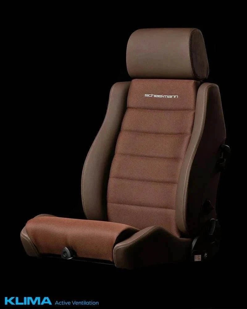 Scheel-Mann Sprinter Leather Seat : Vario F Klima - Owl Outdoor