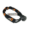Lightweight 7/16" Soft Shackle with 45,500 min break strength and protective sleeve for off-road recovery.