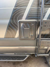 Toilet/Cassette Active Charcoal Vent System installed on vehicle exterior.