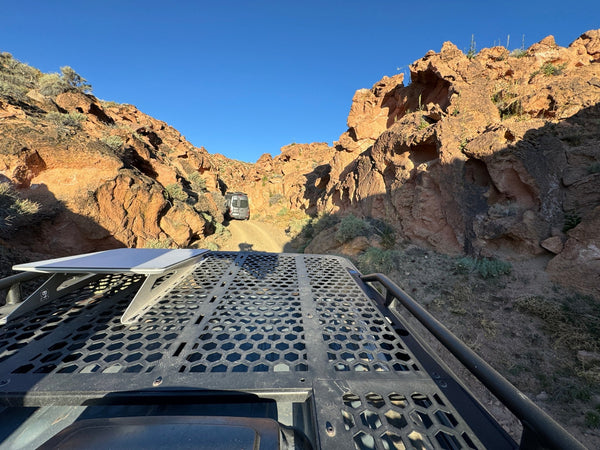 Sprinter Tubular Roof Rack [Flat Earth] - Owl Vans