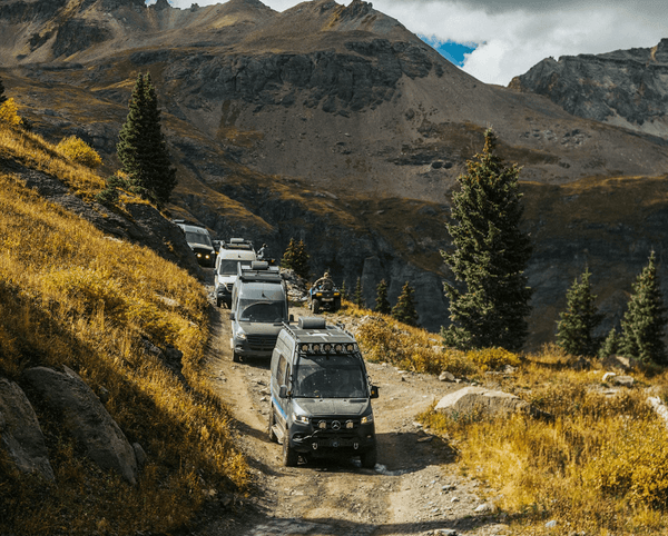 Sprinter Tubular Roof Rack [Flat Earth] - Owl Vans