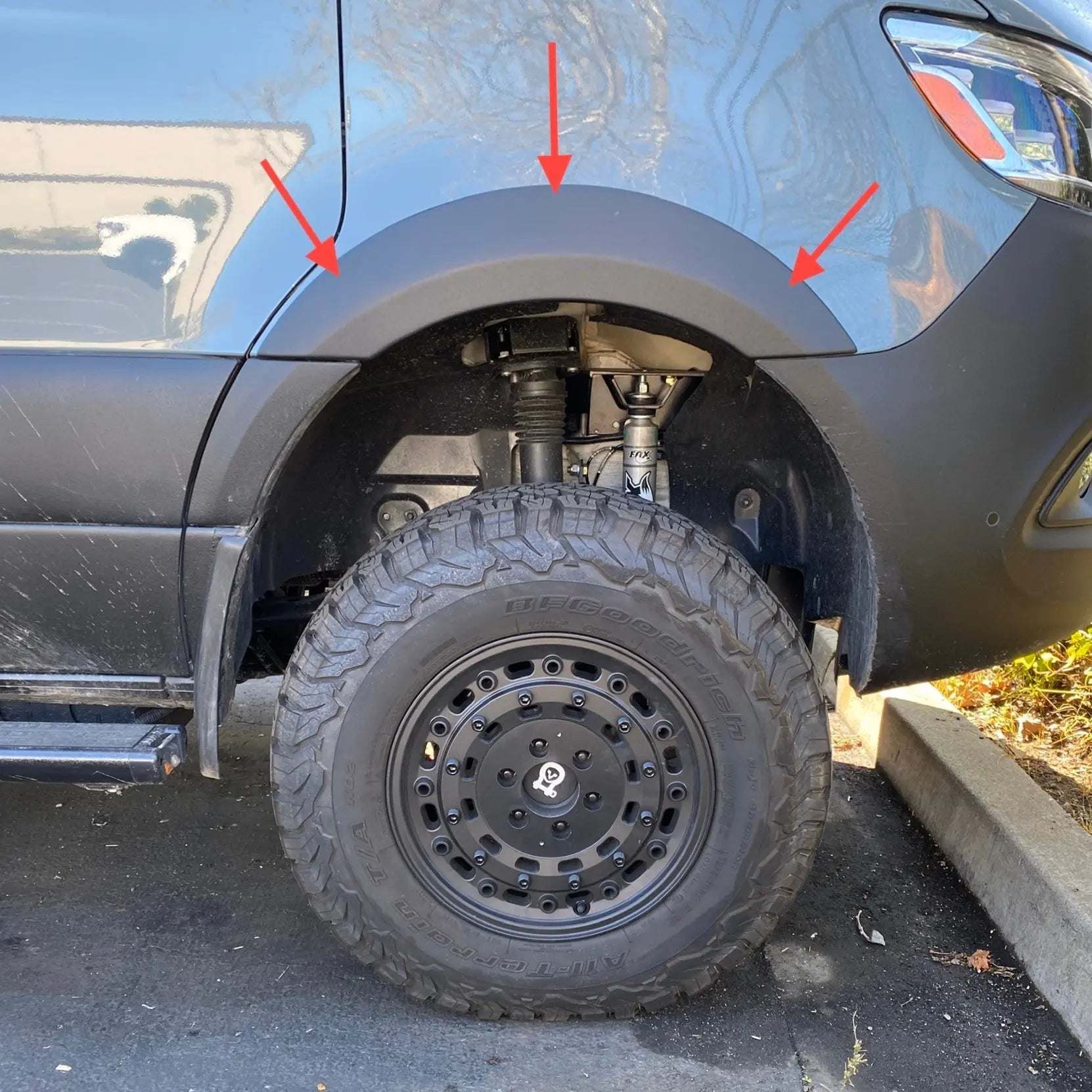 Fender Flares for 2019+ Sprinter