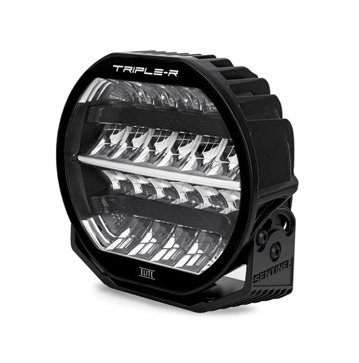 Triple-R LED driving light: Triple R Sentinel 9" Elite - Owl Outdoor