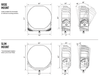 Triple-R LED driving light: Triple R Sentinel 9" Elite - Owl Outdoor