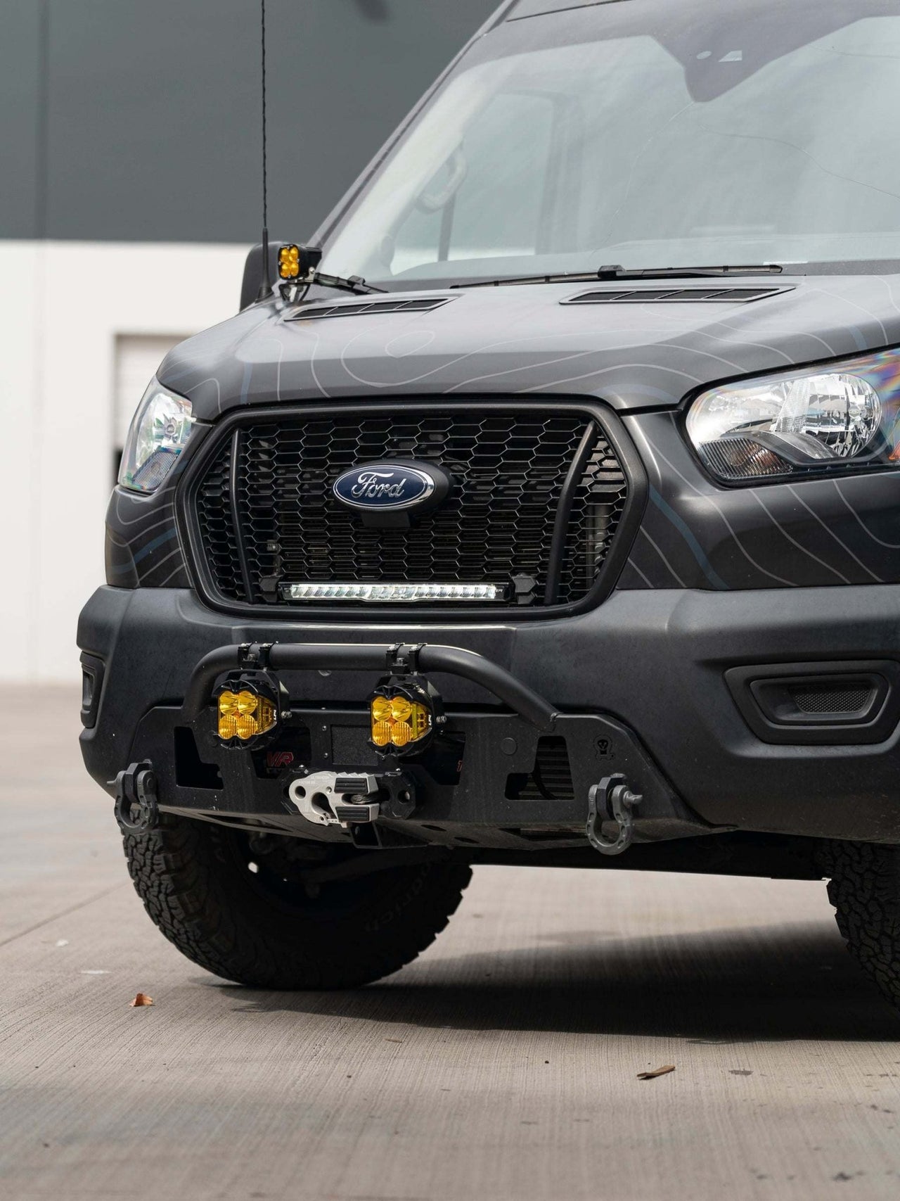 Triple-R Transit XL/ XLT (2020+) Grille Light Kit - Owl Outdoor