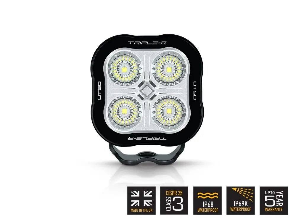 Utility 50 | LED Work Light for Adventure Vehicles | Triple-R