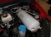 Air Compressor Mount for 2007-2018 Sprinter in engine bay, showcasing durable integration for overland setups.