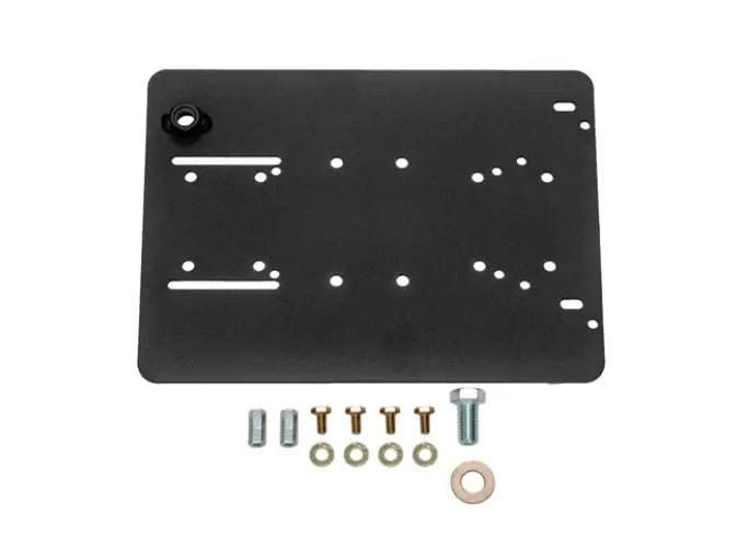 Air Compressor Mount for 2019+ Sprinter with installation hardware.