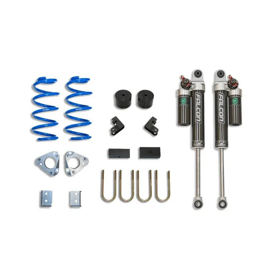 Stage 2 Topo 2.0 Suspension Kit for Transit vans with shocks and springs.