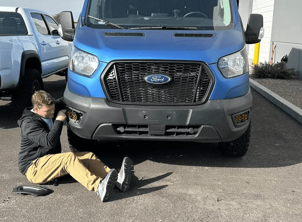 Vanmade Gear Transit Light Bracket : Fog - Owl Outdoor