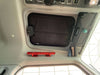 Safari Insulated Window Shades for INEOS Grenadier installed in vehicle interior.