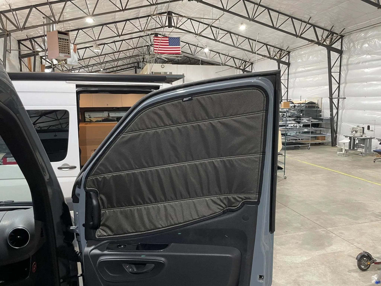 VanMade Sprinter Ekko Front Door Shades - Owl Outdoor