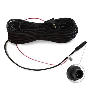 WolfBox Mirror and Camera Harnesses 33 feet rear camera replacement cable for G900 series dash cams with USB-C connector and hardwire kit options