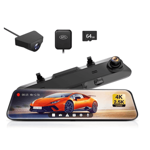 Wolfbox G900 Digital Rear Mirror and Dash Cam - Owl Vans