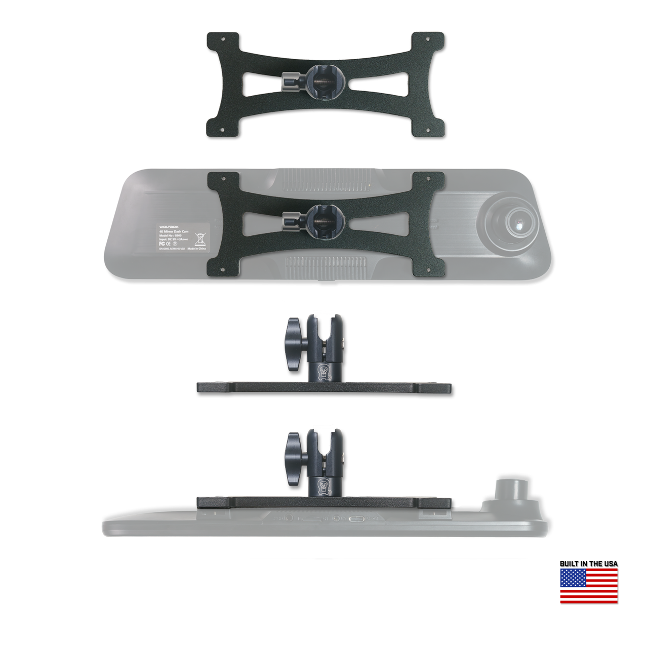 Sprinter Wolfbox Mirror Ball Mount (15mm) – view 2